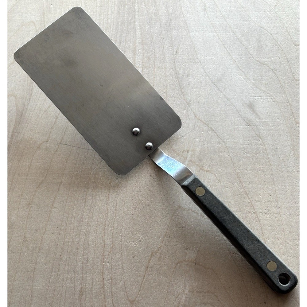 Vtg Flint Arrowhead Spatula Short 6" Handle Long Blade Damage READ